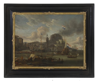 Lot 15 - Abraham Storck (Dutch, 1644-1708)