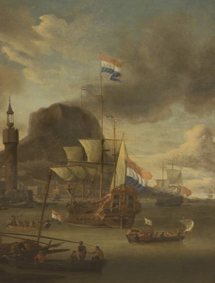 Lot 15 - Abraham Storck (Dutch, 1644-1708)