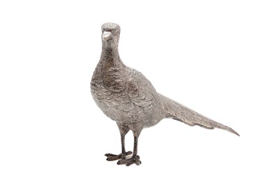 Lot 78 - A silver pheasant