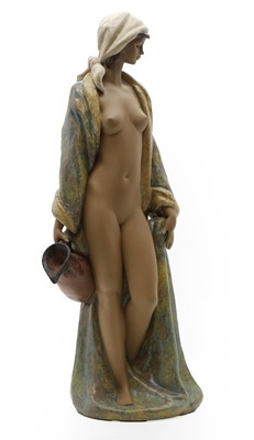 Lot 301 - A Lladro figure of a nude holding a pitcher