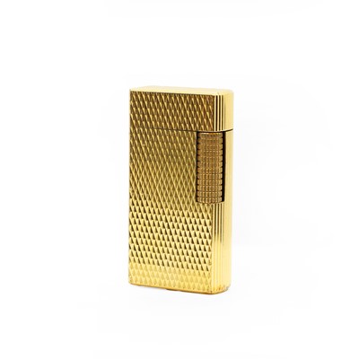 Lot 105 - A Dunhill gold-plated cigarette lighter