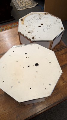 Lot 63 - A pair of Art Deco octagonal ceiling lights