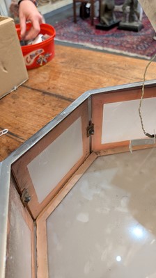 Lot 63 - A pair of Art Deco octagonal ceiling lights