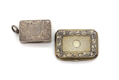 Lot 94 - A silver vinaigrette