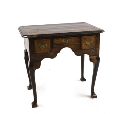 Lot 534 - A George II walnut lowboy