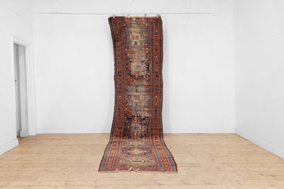 Lot 265 - A Persian wool runner