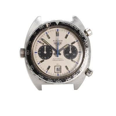 Lot 378 - A stainless steel Heuer Autavia 'Jo Siffert' automatic chronograph watch