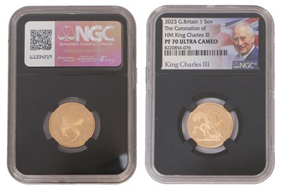Lot 8 - Coins, Great Britain, Charles III (2022 -)