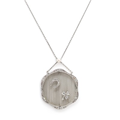 Lot 70 - An early 20th century diamond necklace