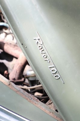 Lot 55 - 1960 Rover 100 P4 saloon