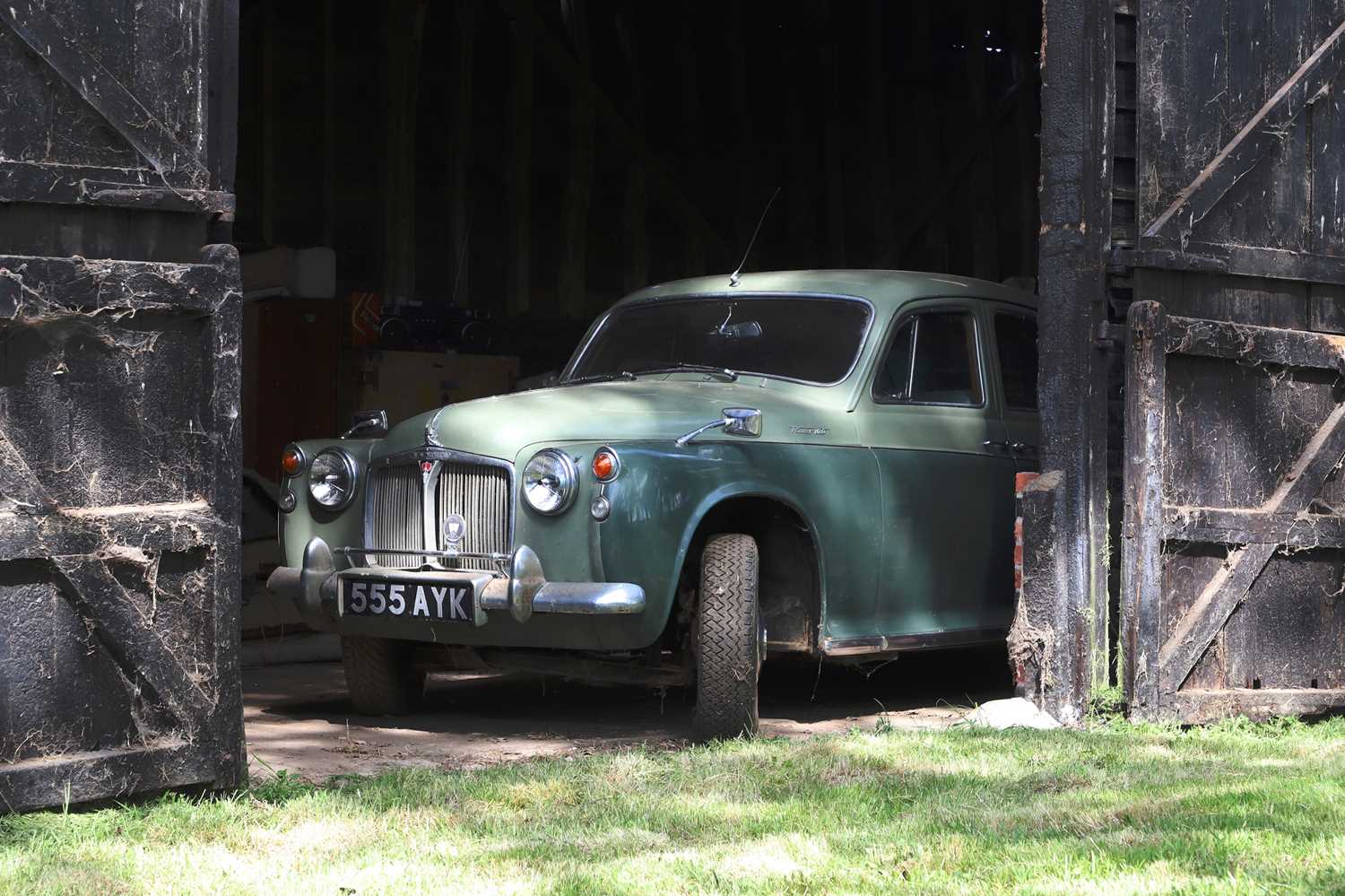 Lot 55 - 1960 Rover 100 P4 saloon