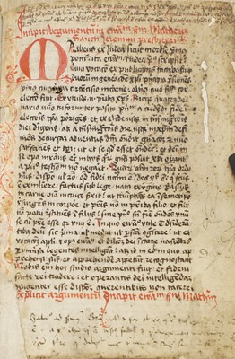 Lot 230 - 15th. Century MANUSCRIPT