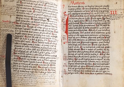 Lot 230 - 15th. Century MANUSCRIPT