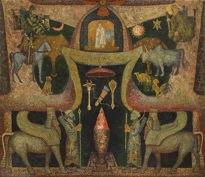 Lot 378 - Naval J Jijina (Indian, 20th century)