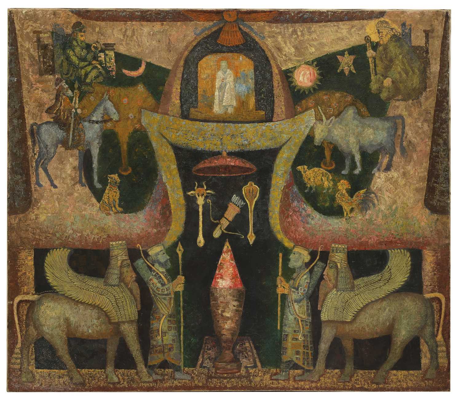Lot 378 - Naval J Jijina (Indian, 20th century)