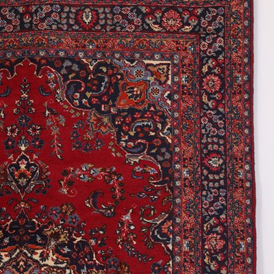 Lot 156 - A wool carpet