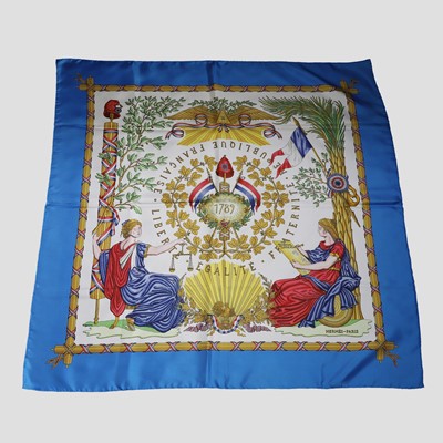 Lot 512 - A Hermes silk scarf