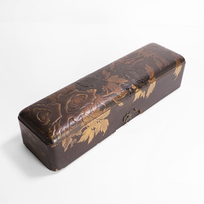 Lot 491 - A Japanese lacquered box