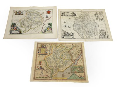 Lot 3 - 1- Blaeu (J) Monmethensis Comitatus