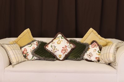 Lot 569 - Four pairs of cushions