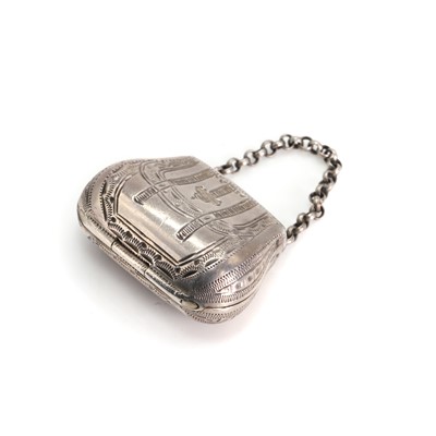 Lot 32 - A Victorian silver vinaigrette