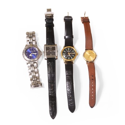 Lot 447 - A group of quartz and mechanical watches