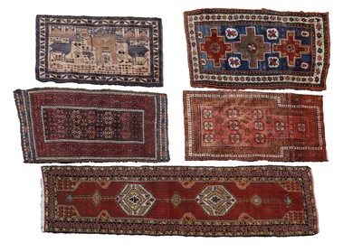 Lot 486 - A Persian runner