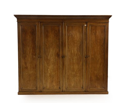 Lot 522 - A Victorian mahogany wardrobe