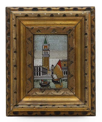 Lot 191 - A micromosaic of St Marks, Venice