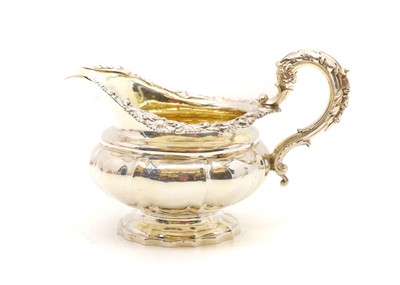 Lot 44 - A George IV silver milk jug