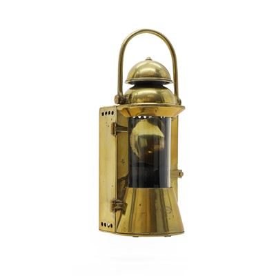 Lot 513 - A ship's light