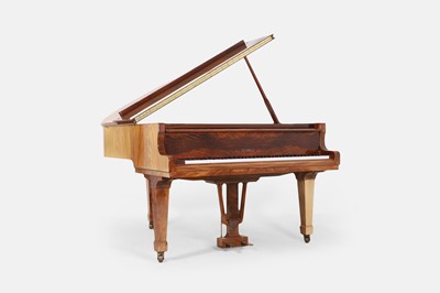 Lot 400 - A Feurich mahogany-cased grand piano