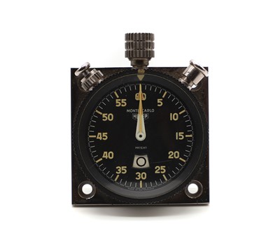 Lot 19 - A Heuer 'Monte Carlo' dashboard stopwatch/lap timer