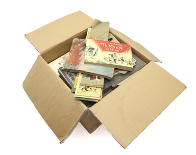 Lot 259 - A large collection of Japanese post cards, bookmarks and printed books