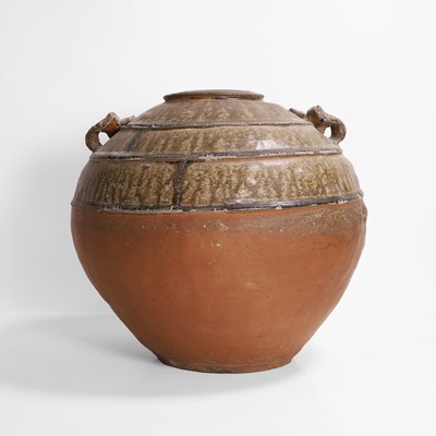 Lot 85 - A large Chinese stoneware jar