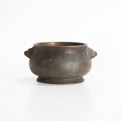 Lot 144 - A Chinese bronze incense burner