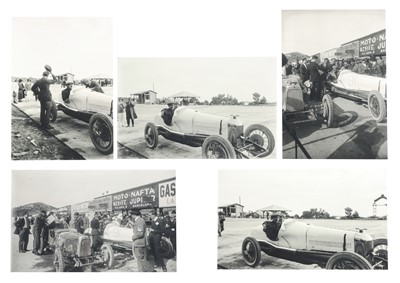 Lot 69 - A set of five early motor sport prints