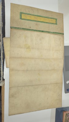 Lot 221 - A group of Burmese 'parabaik' folding books