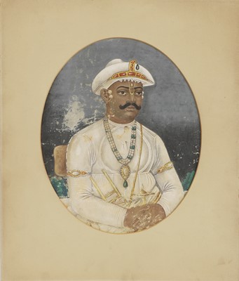 Lot 213 - An Indian portrait of a statesman