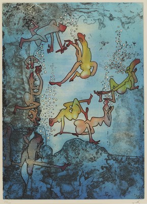 Lot 376 - Roberto Matta (Chilean-Italian, 1911-2002)