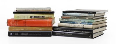 Lot 428 - A collection of furniture and works of art reference books