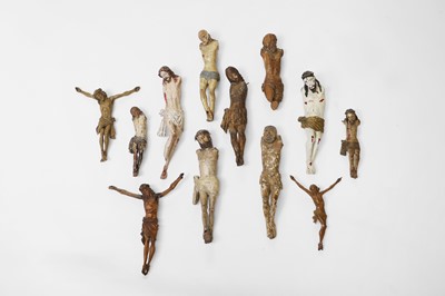Lot 528 - A collection of carved Corpus Christi