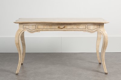 Lot 66 - A tessellated stone side table or desk