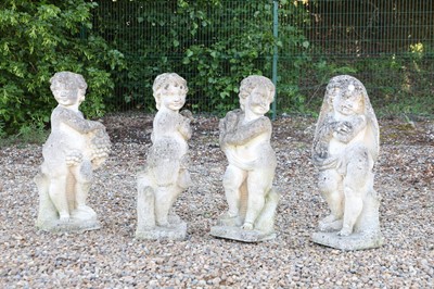 Lot 377 - A weathered set of the Four Seasons