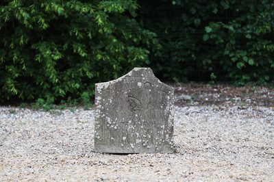 Lot 648 - A carved stone fragment in the Egyptian style