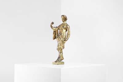 Lot 358 - A gilt-bronze figure of Venus
