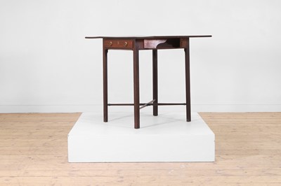 Lot 127 - A George Ill mahogany Pembroke table