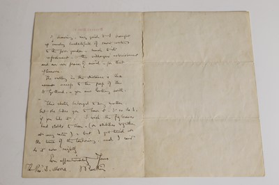 Lot 259 - John Ruskin (1819-1900)