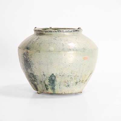 Lot 270 - A Chinese lead-glazed jar