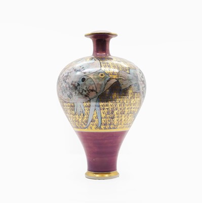 Lot 299 - A Studio lustre vase